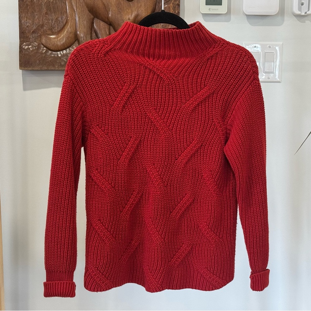 LOFT | Knit mock neck sweater